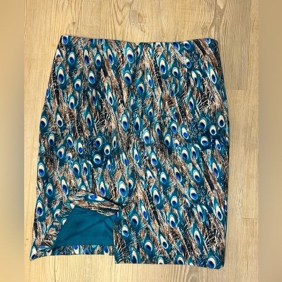 Talbots Animal Print Skirt - Picture 3 of 3